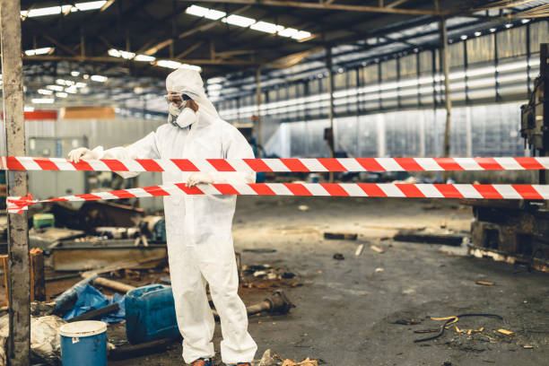 Professional Infectious Disease Decontamination technician working in Maple Valley, WA